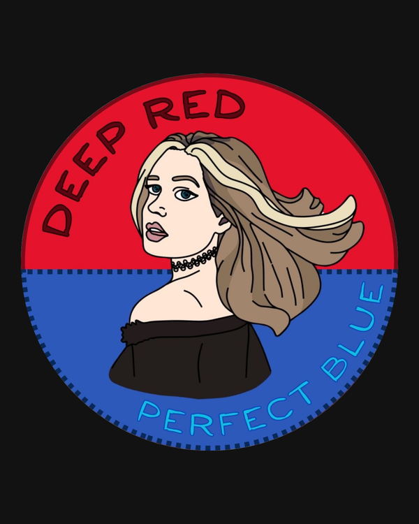 Deep Red Perfect Blue